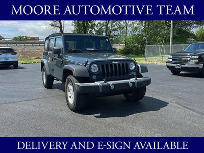 2016 Jeep Wrangler Unlimited Sport